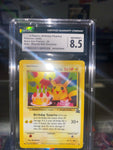 Birthday Pikachu CGC 8.5