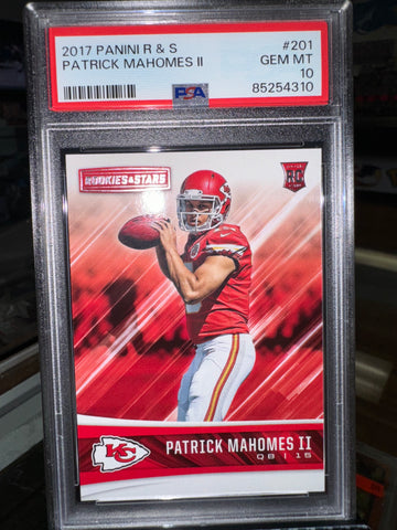 Patrick Mahomes 2017 Rookie Psa 10