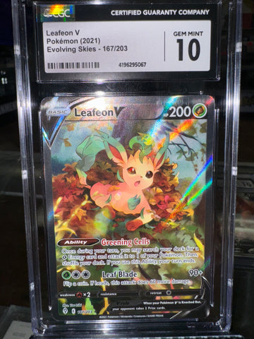 Leafeon v cgc 10