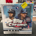 Topps chrome Baseball 2021 mega box