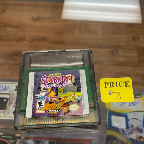 Scooby Doo classic creep capers game boy color