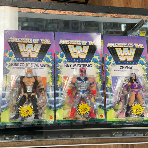 WWE masters of the universe complete set