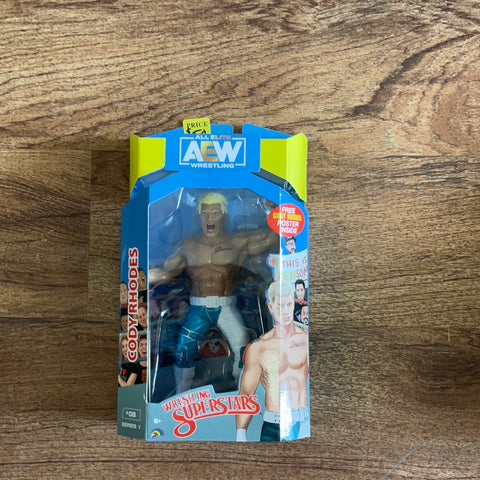 Cody Rhodes LJN addition AEW figure unmatched series one